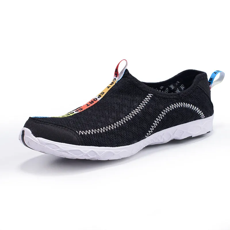 Men's Water Shoes Breathable Mesh Quick Drying Anti-Slip Walking Sneaker