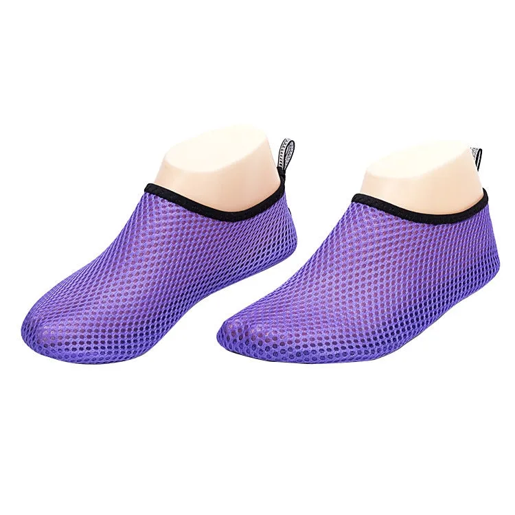 Mesh Cloth Soft Bottom Non-slip Diving Socks Beach Socks Adult Snorkeling Shoes, Size: 44-45