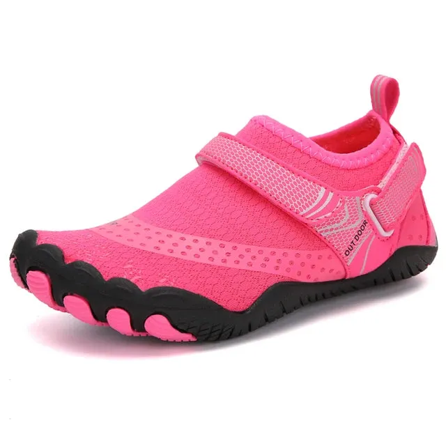 Multi-Purpose Aqua Shoes for Family: Quick-Dry, Non-Slip Water Sneakers for All Ages