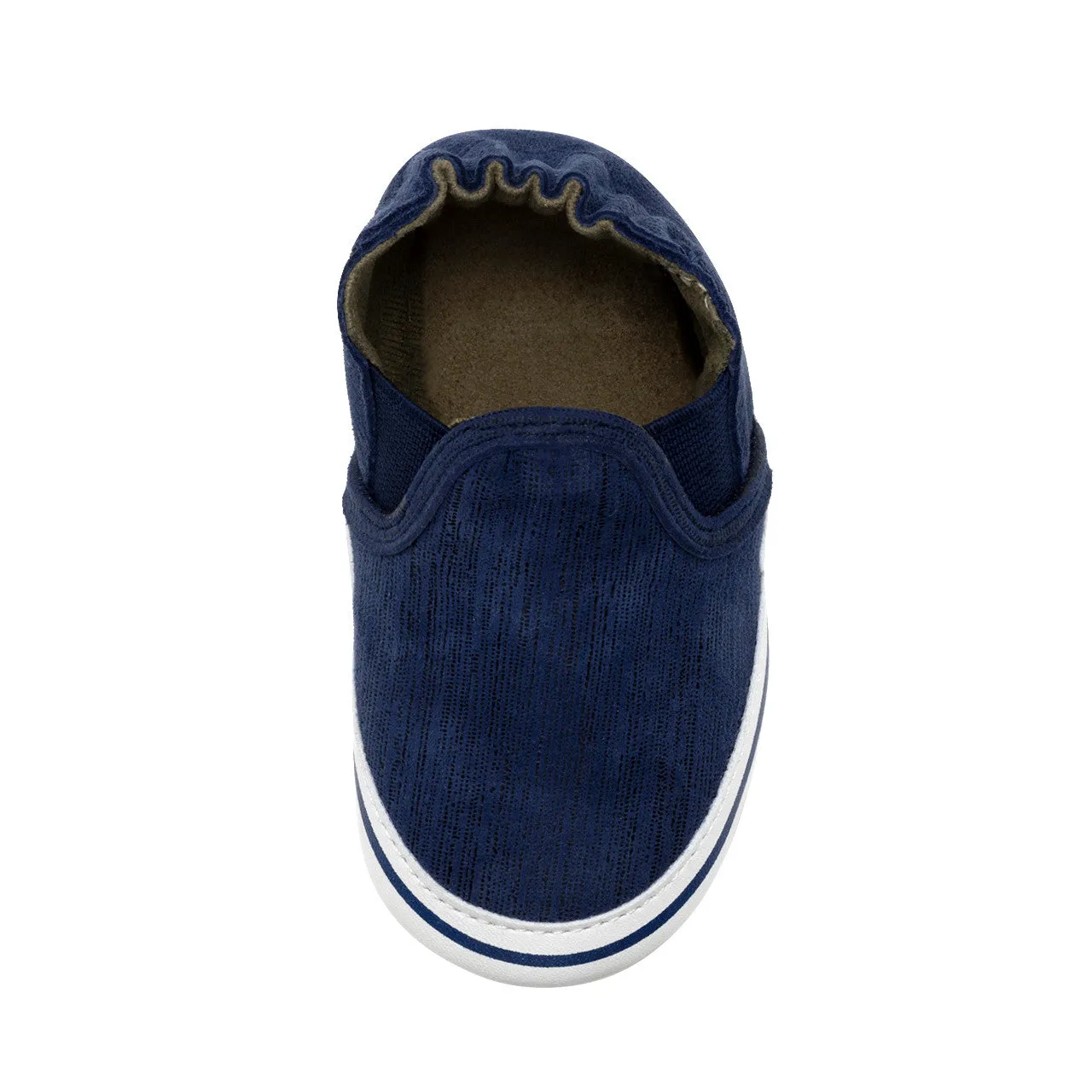 Navy Liam Baby Shoes