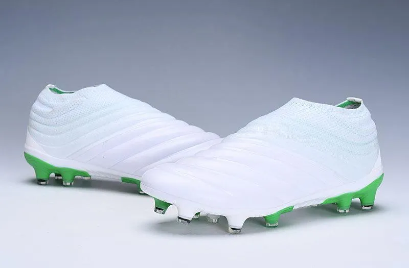 New Adidas Copa 19   FG 2019 Soccer Cleats Shoes White Green