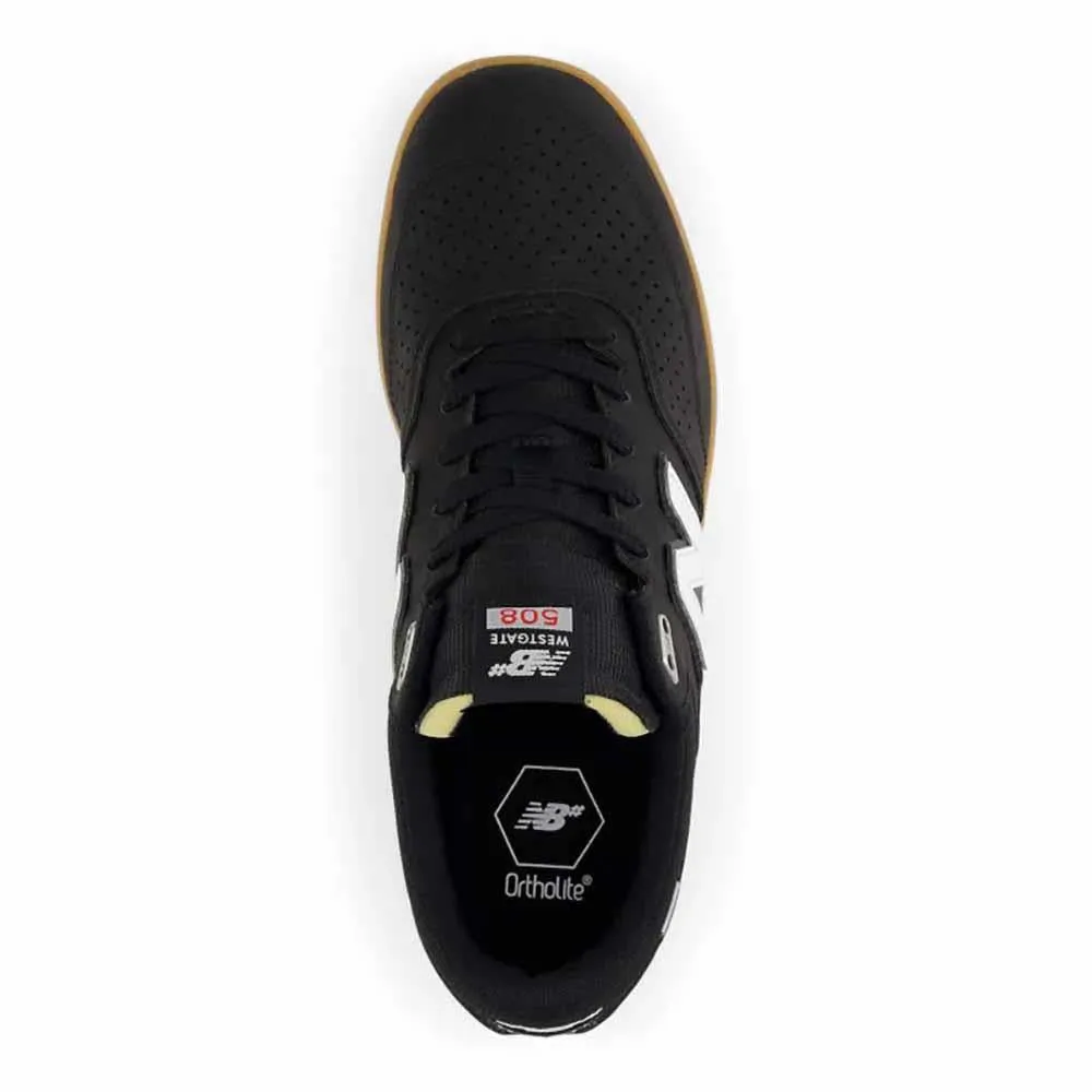 New Balance Numeric Brandon Westgate 508 Black Gum Skate Shoes