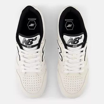 New Balance Numeric Unisex 480 White Black