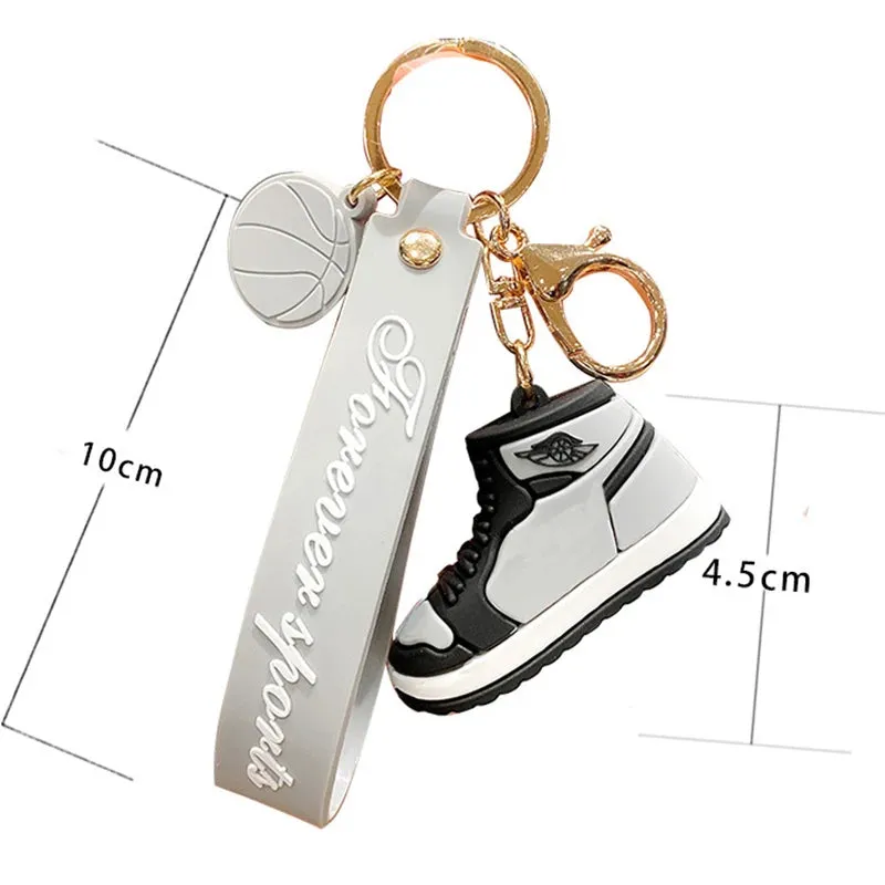 Nike Sneaker GREY | Silicone Lanyard Keychains - Stylish  Durable