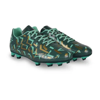 Nivia Encounter 10 Football Shoes for Men (Green)