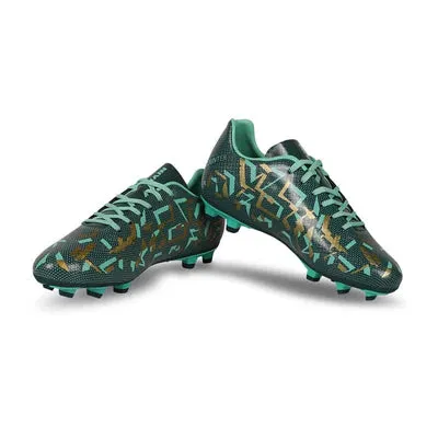 Nivia Encounter 10 Football Shoes for Men (Green)