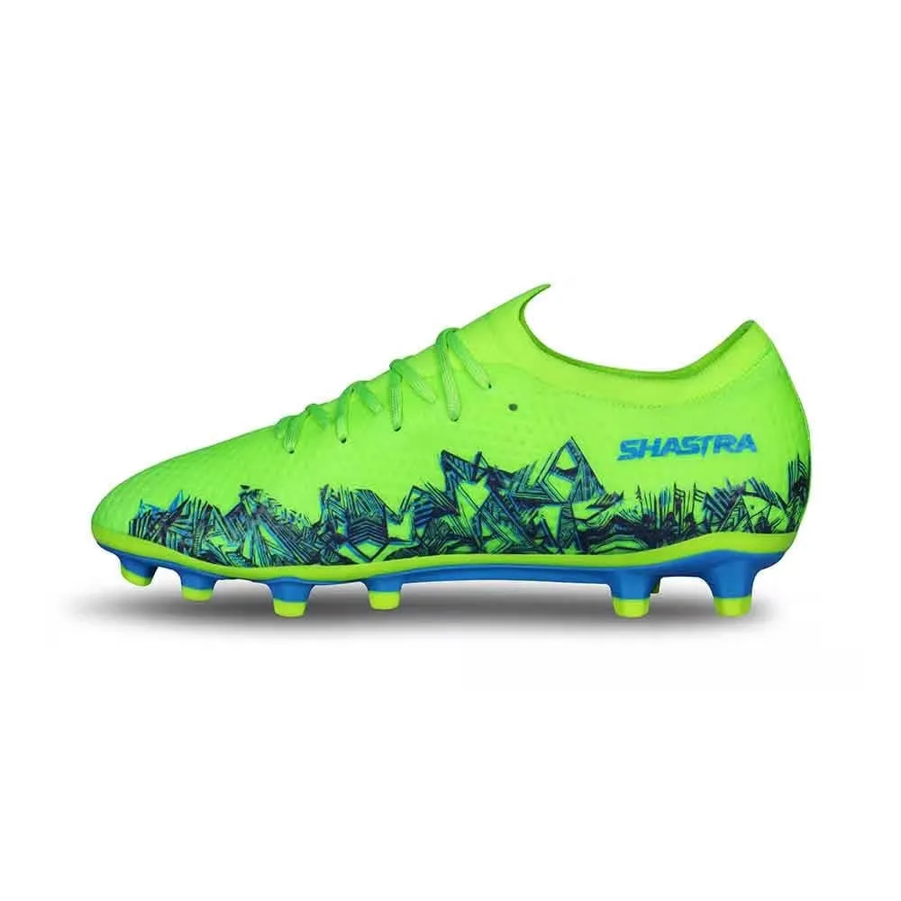 NIVIA Shastra Football Shoes for Men (Green)