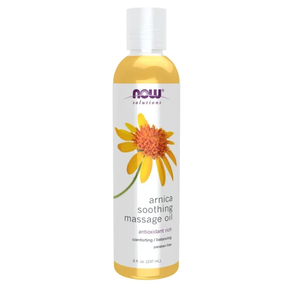 Now Foods Arnica Warm Massage Oil 8 oz.