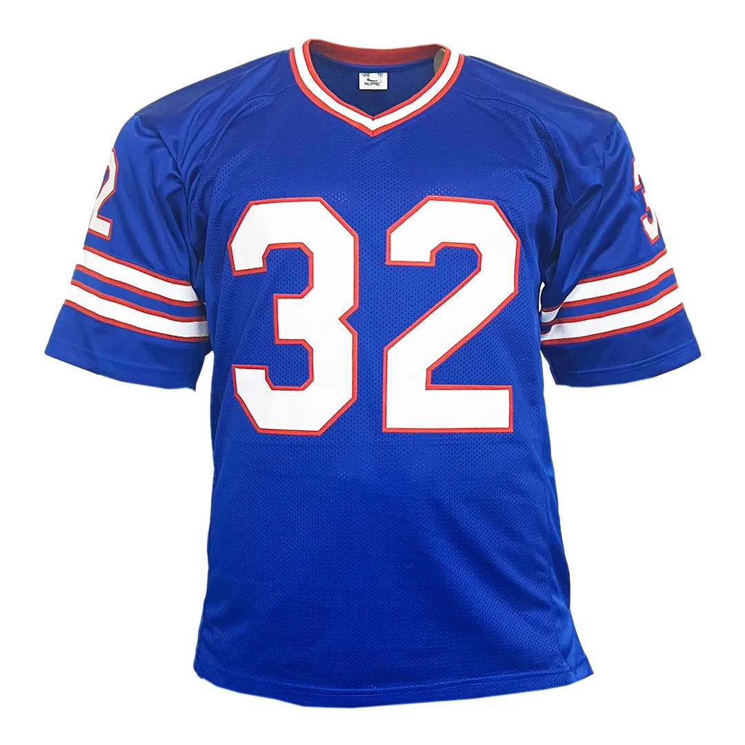 OJ Simpson Signed Buffalo Blue Football Jersey (JSA)