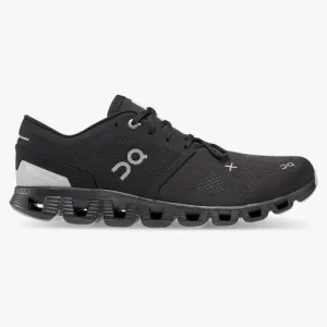 On Mens Cloud X 3 (D) Running Shoe Black 7