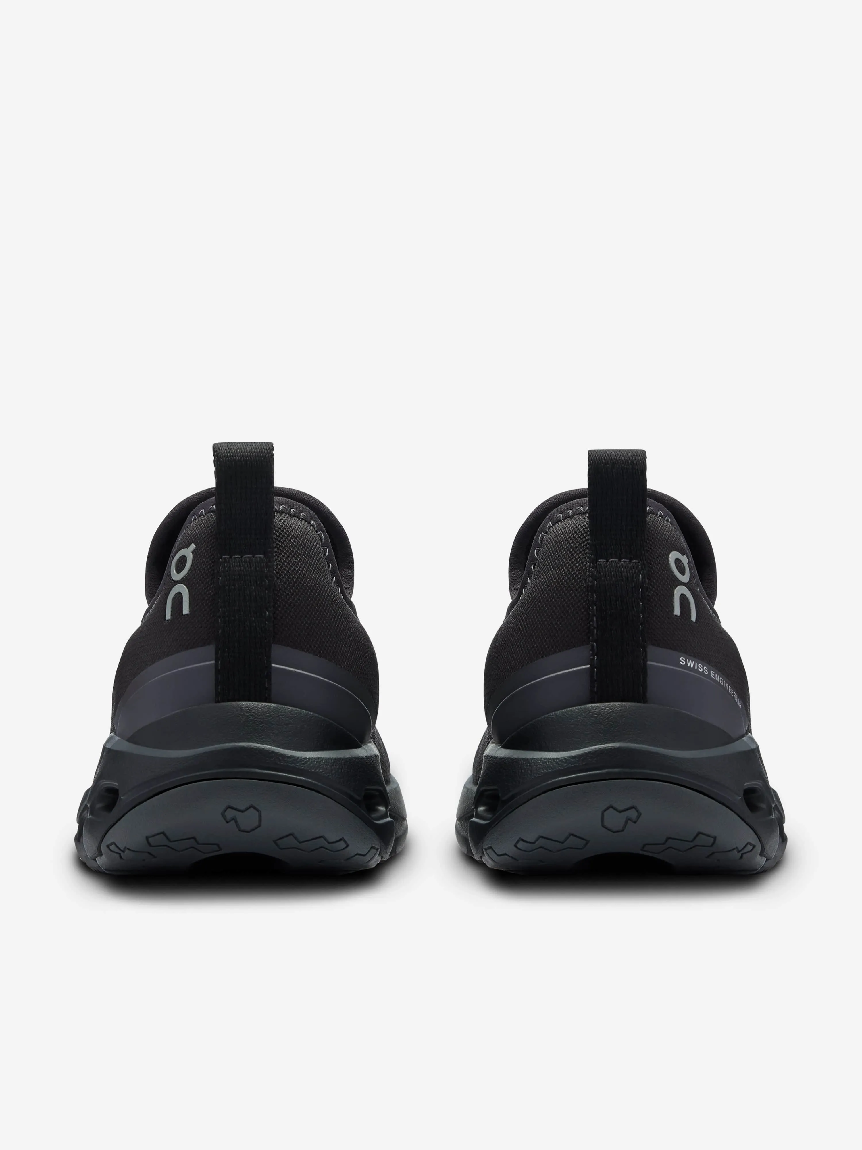 On Running Kids Cloudleap Trainers in Black