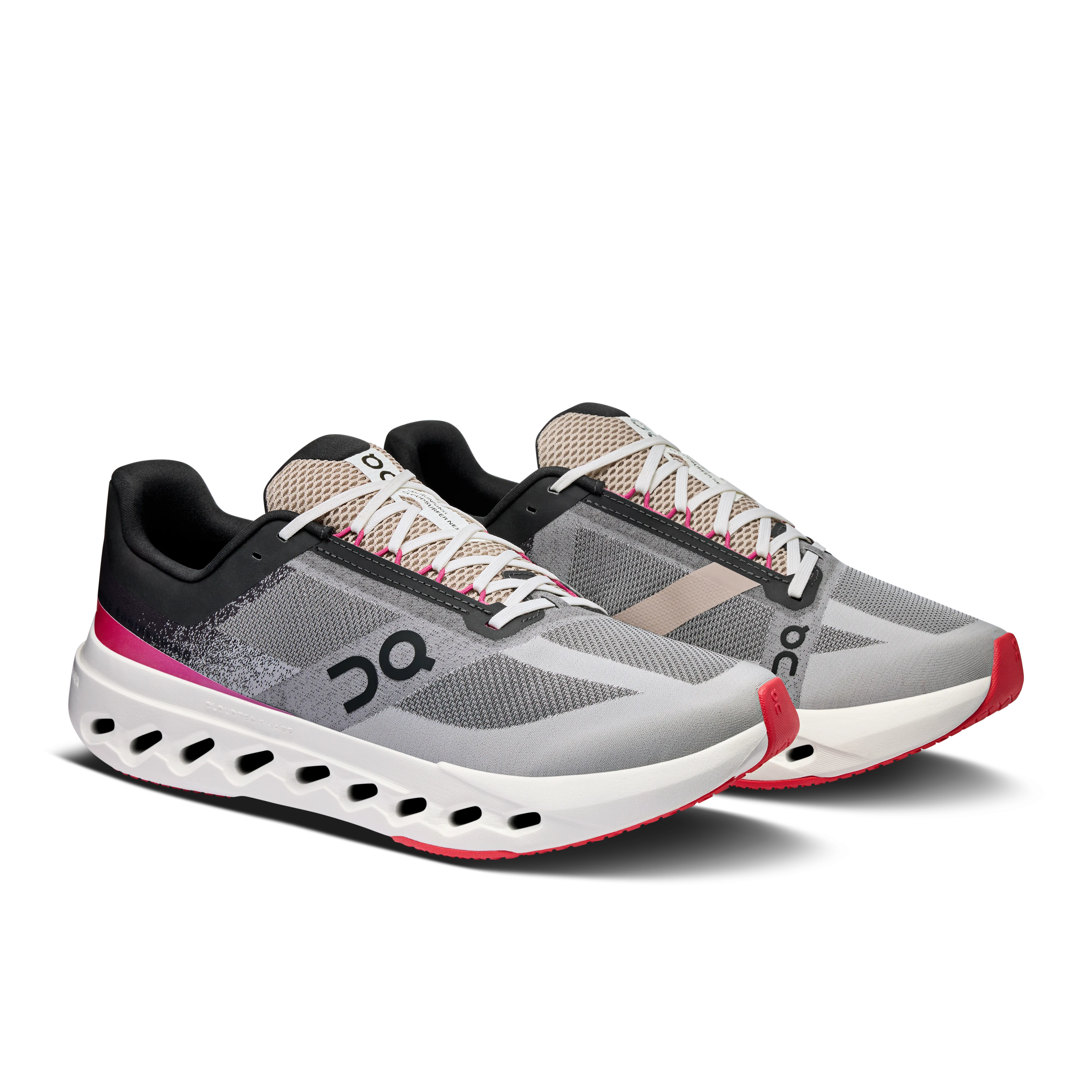 On Running Men's Cloudsurfer Next Shoes - Black / White