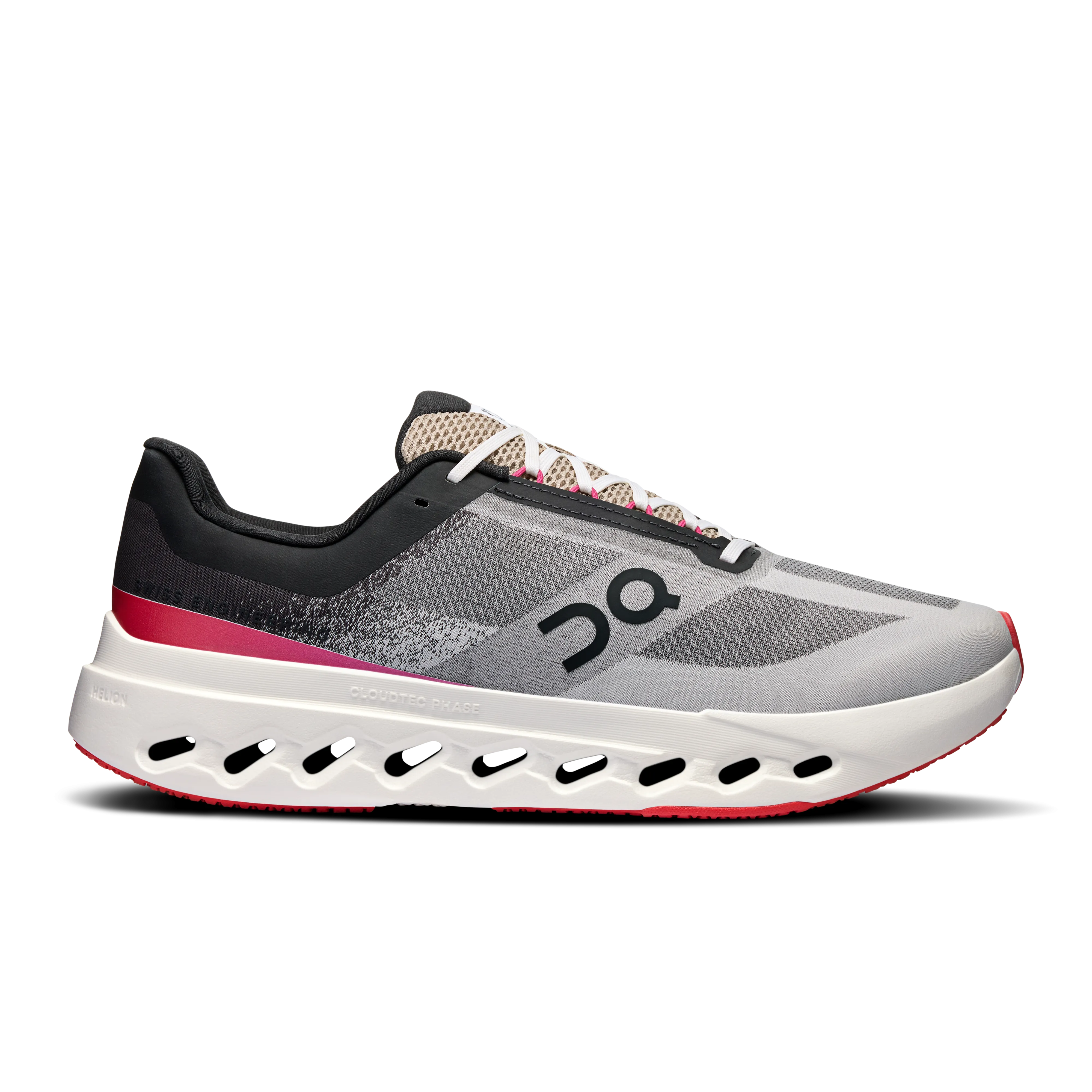 On Running Men's Cloudsurfer Next Shoes - Black / White