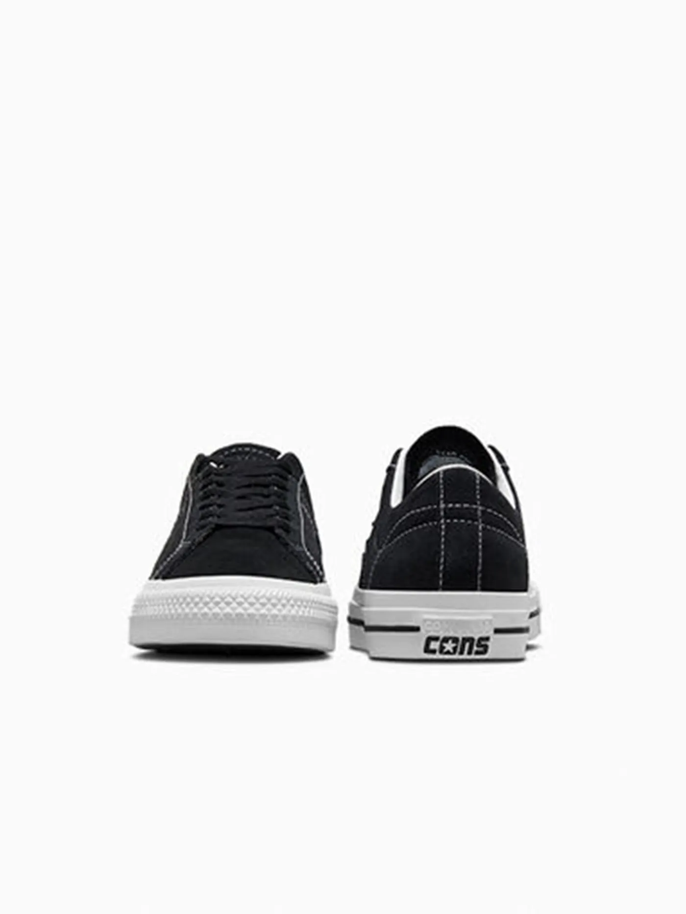 One Star Pro Suede Black/Black/White Shoes