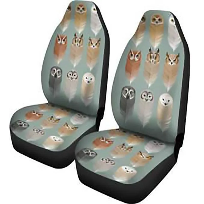 Owl SPIRIT Car Seat Covers 2pcs | Pet Seat Covers