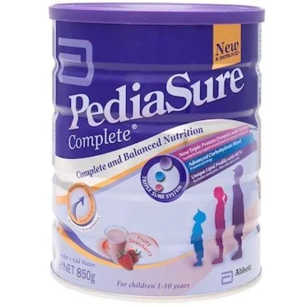 PEDIASURE STRAWBERRY MILK 850GM