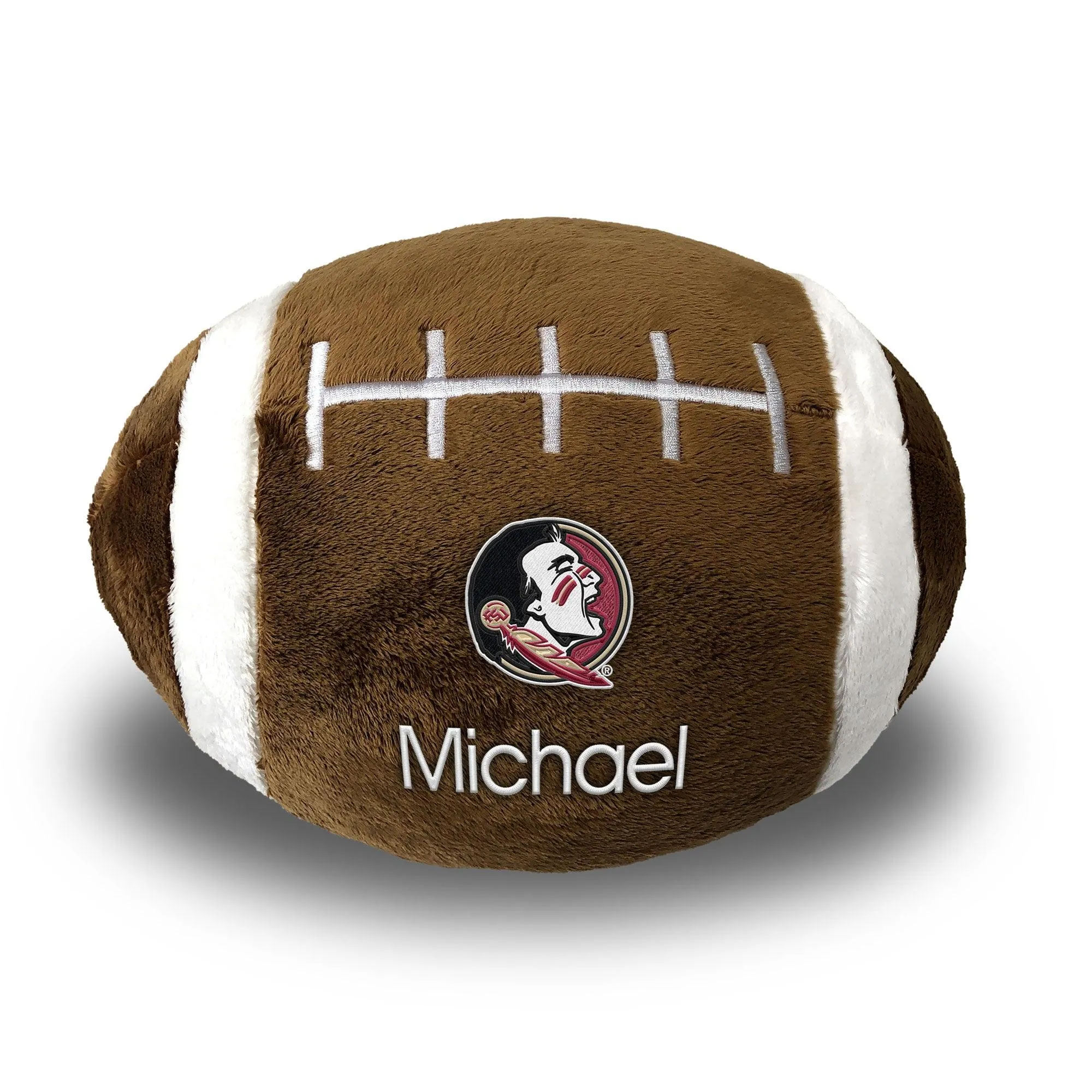 Personalized Florida State Seminoles Plush Football