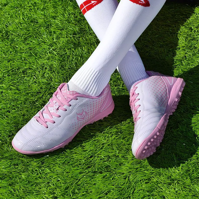 Pink Soccer Cleats for Girls, Training