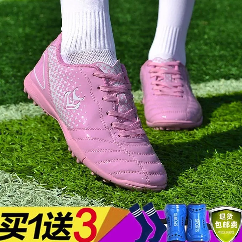 Pink Soccer Cleats for Girls, Training