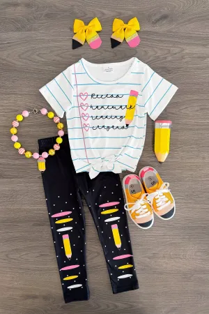 "Recess, Homework..." Legging Set