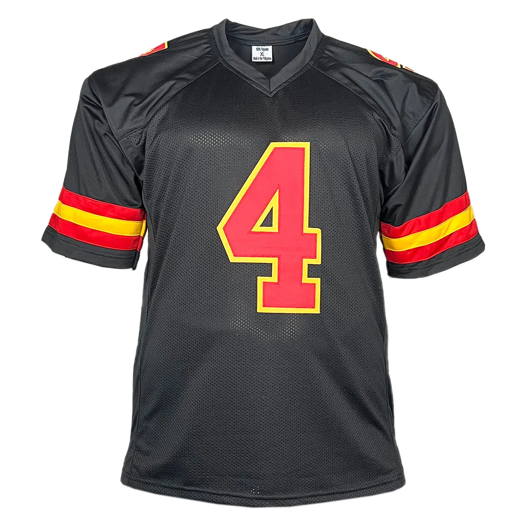 Rashee Rice Signed Kansas City Black Football Jersey (JSA)