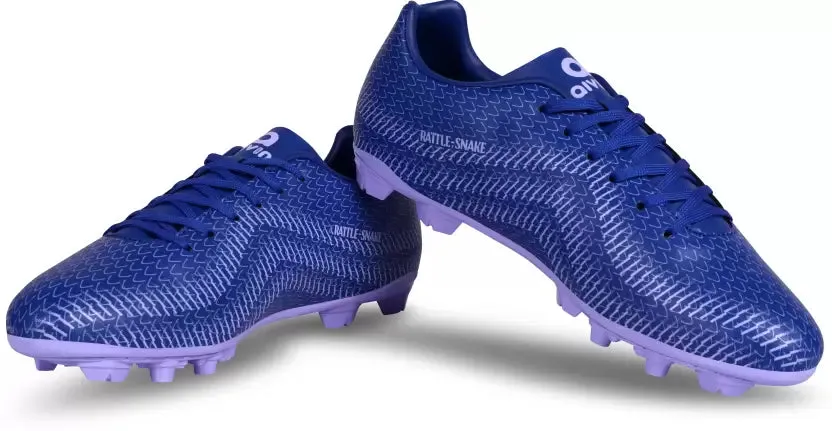 Rattle Snake Football Stud Football Shoes For Men (Royal Blue)