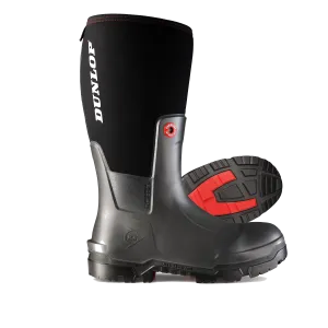 'Reed' Dunlop Snugboot Pioneer Insulated WP Boot - Black