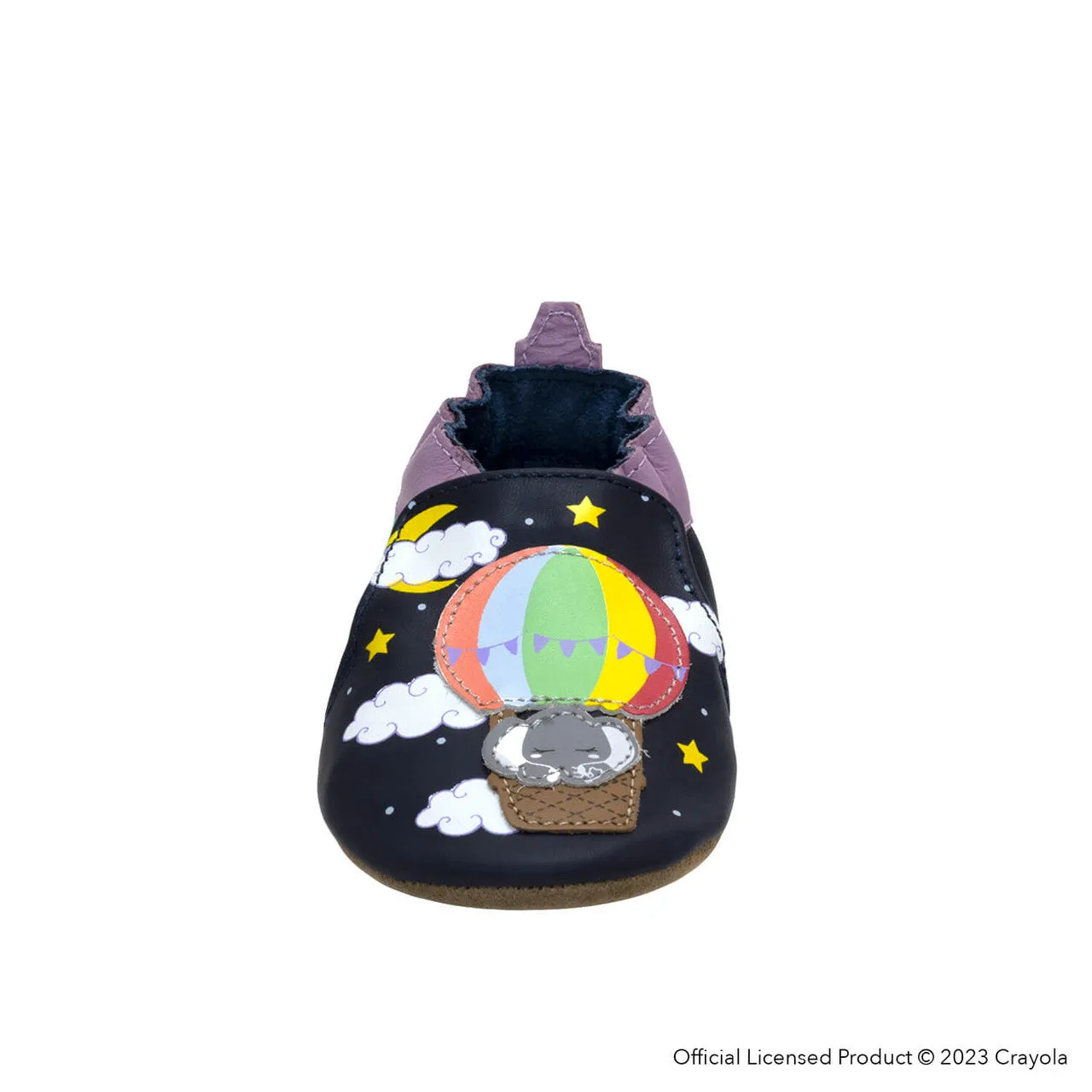 Robeez Crayola Rise Above Soft Soles Color: Navy