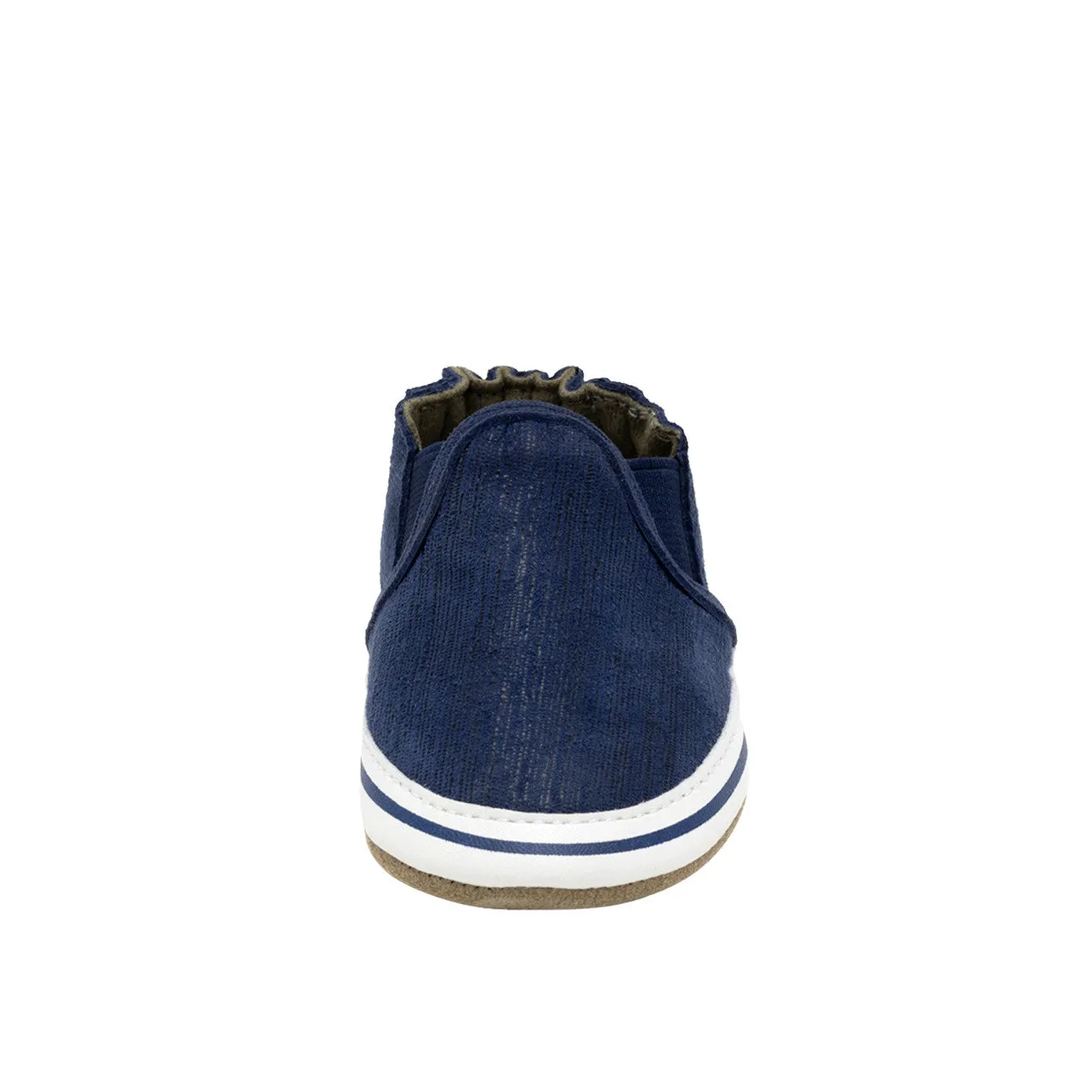 Robeez Liam Basic Soft Soles Color: Navy