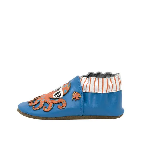 Robeez Octopus Soft Soles Color: Blue