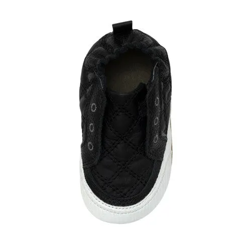 Robeez Stylish Steve Quilted Soft Soles Color: Black