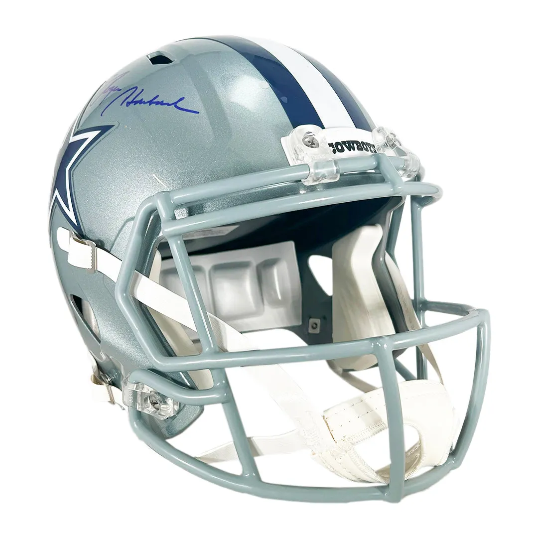 Roger Staubach Signed Dallas Cowboys Speed Full-Size Replica Football Helmet (Beckett)