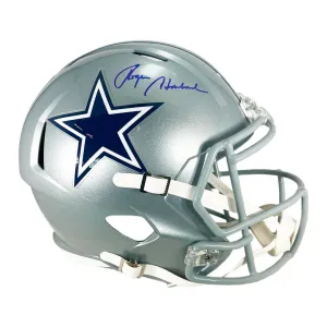 Roger Staubach Signed Dallas Cowboys Speed Full-Size Replica Football Helmet (Beckett)