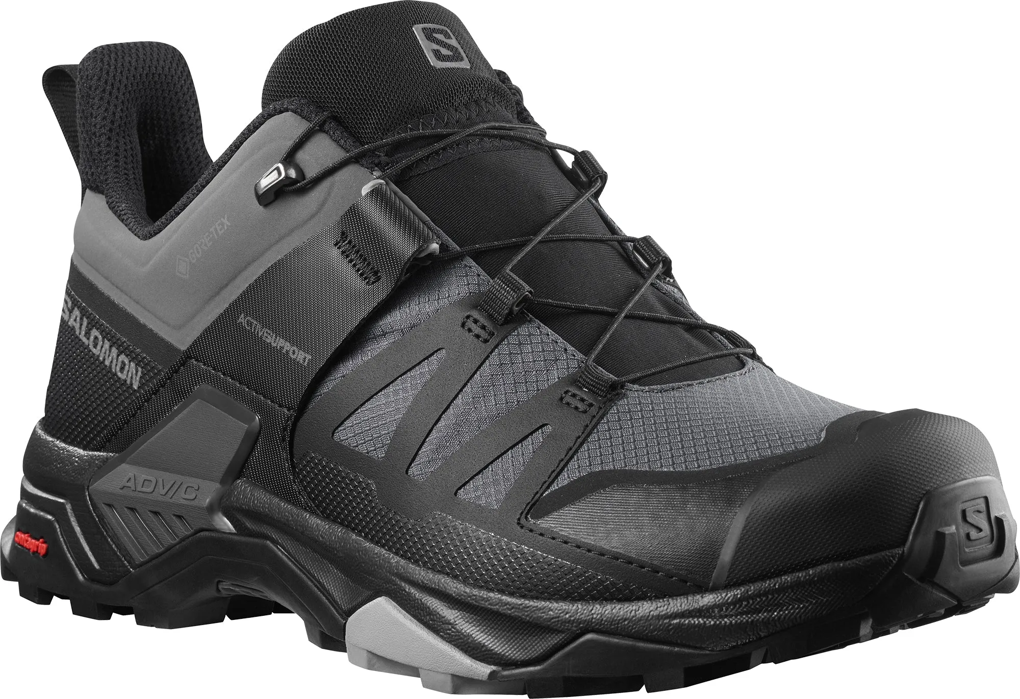 Salomon X Ultra 4 GORE-TEX WIDE FIT Mens Walking Shoes - Black