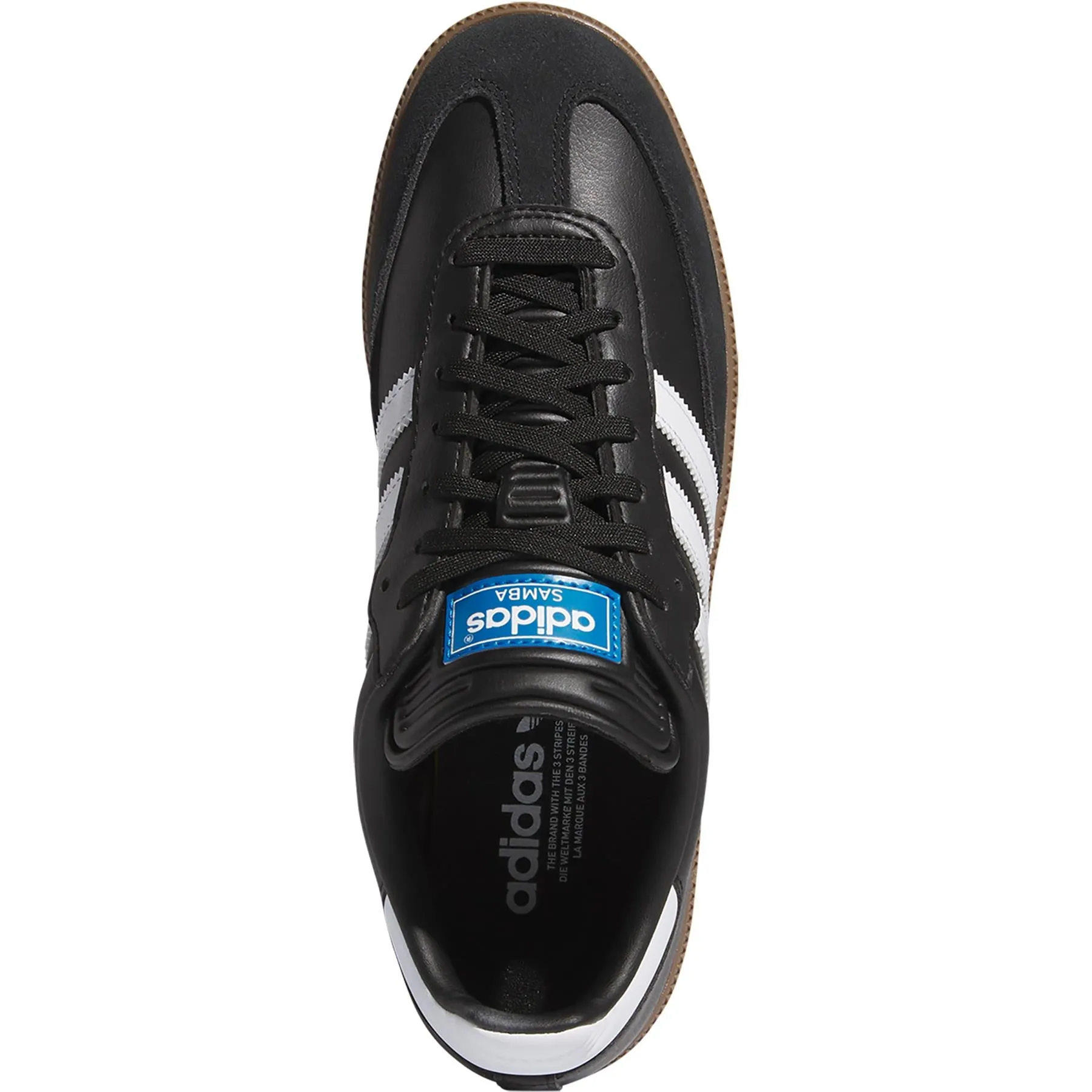 Samba Spikeless Golf Shoes Black/White - AW24