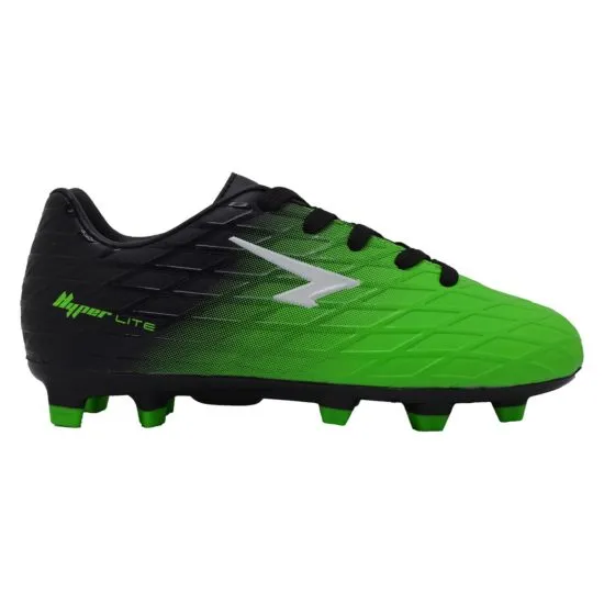 Sfida Blitz Kids Footy Boot - Black/Lime