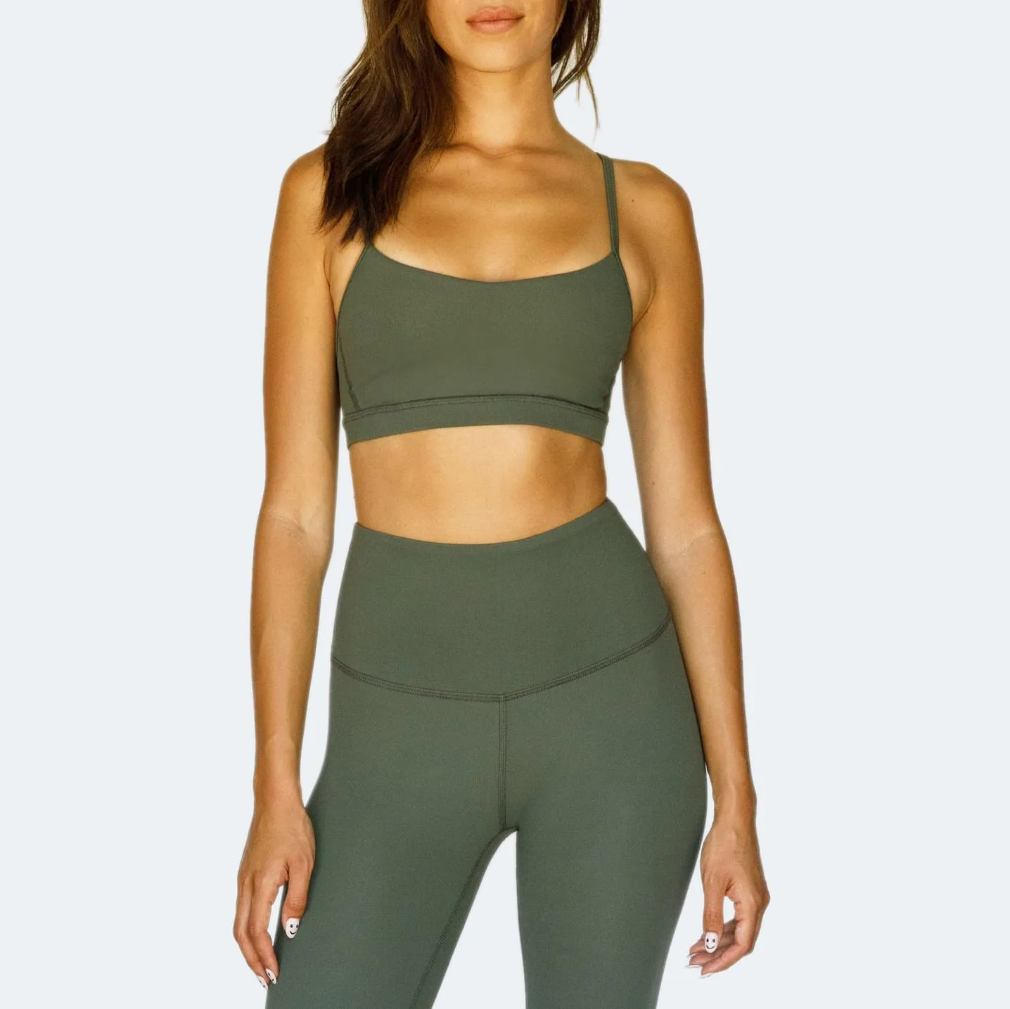 Solo Sports Bra Olive