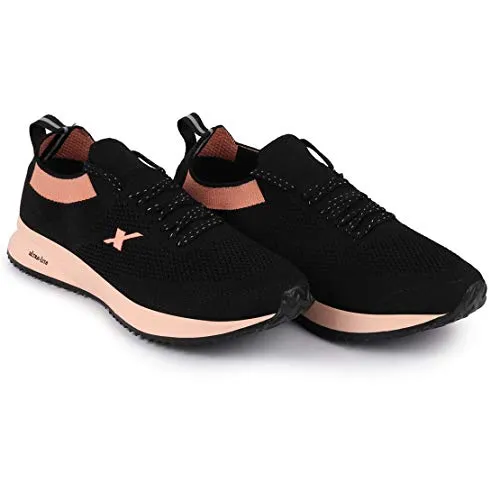 Sparx Women's Black Light Pink Sports Shoes-6 Kids UK (SX0167L)