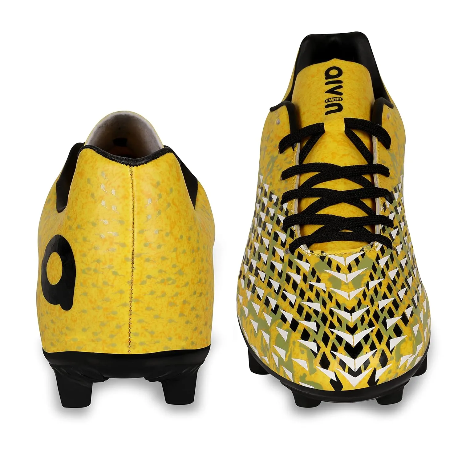 Speed King Football Shoes For Men (Yellow)