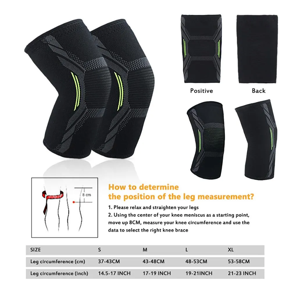 Sports Knee Pads Elastic Non-slip