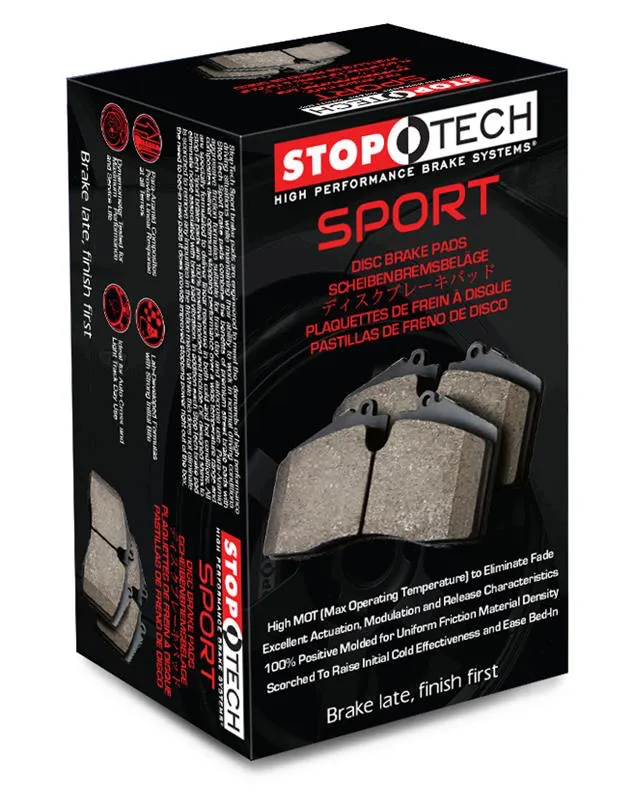 StopTech Sport Pads (Front) - Honda Civic Type-R FK8