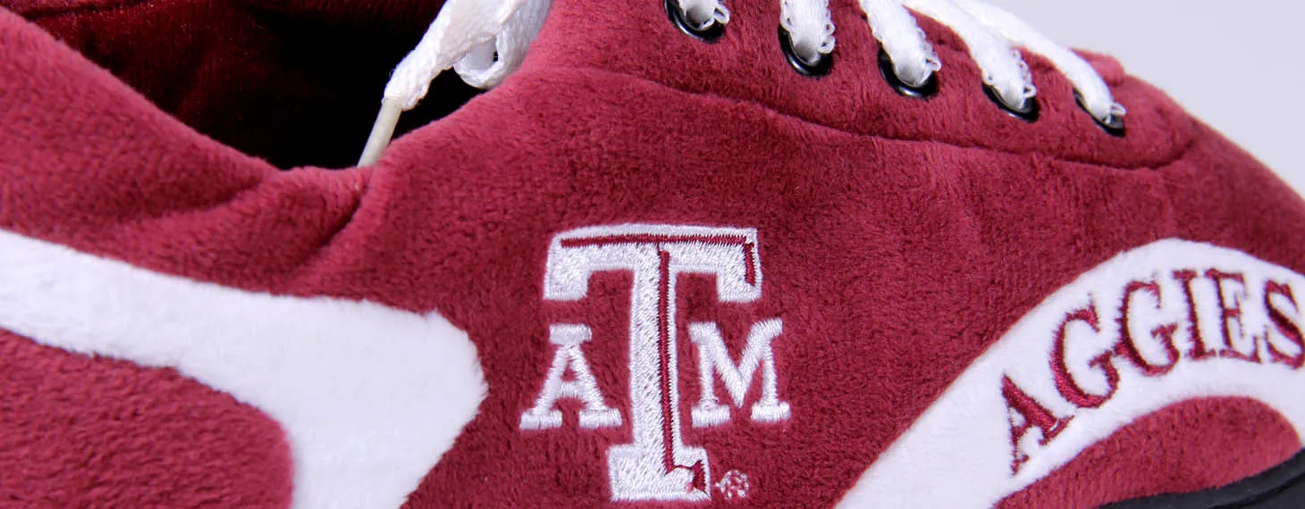 Texas A&M Aggies All Around Rubber Soled Slippers