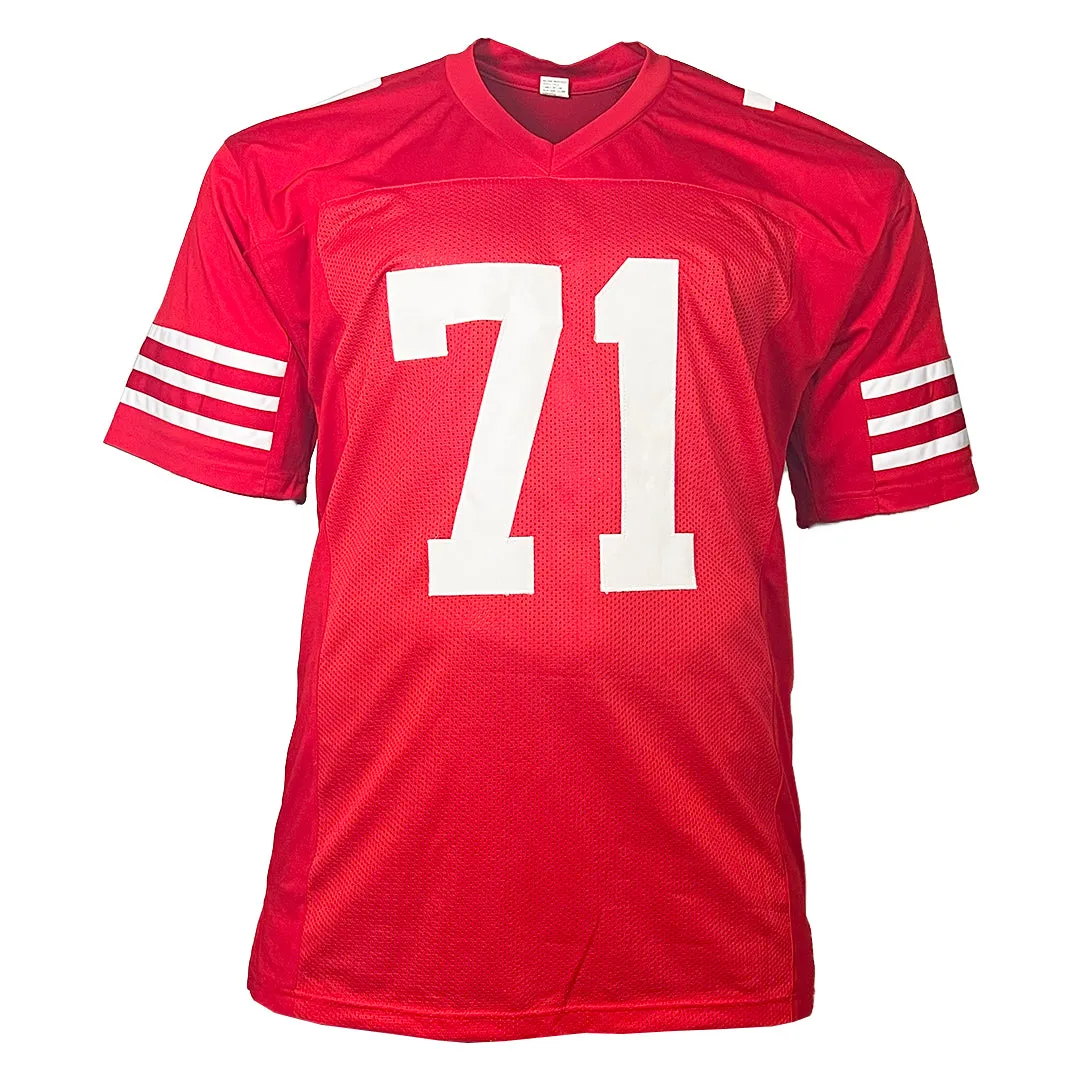 Trent Williams Signed San Francisco Red Football Jersey (JSA)