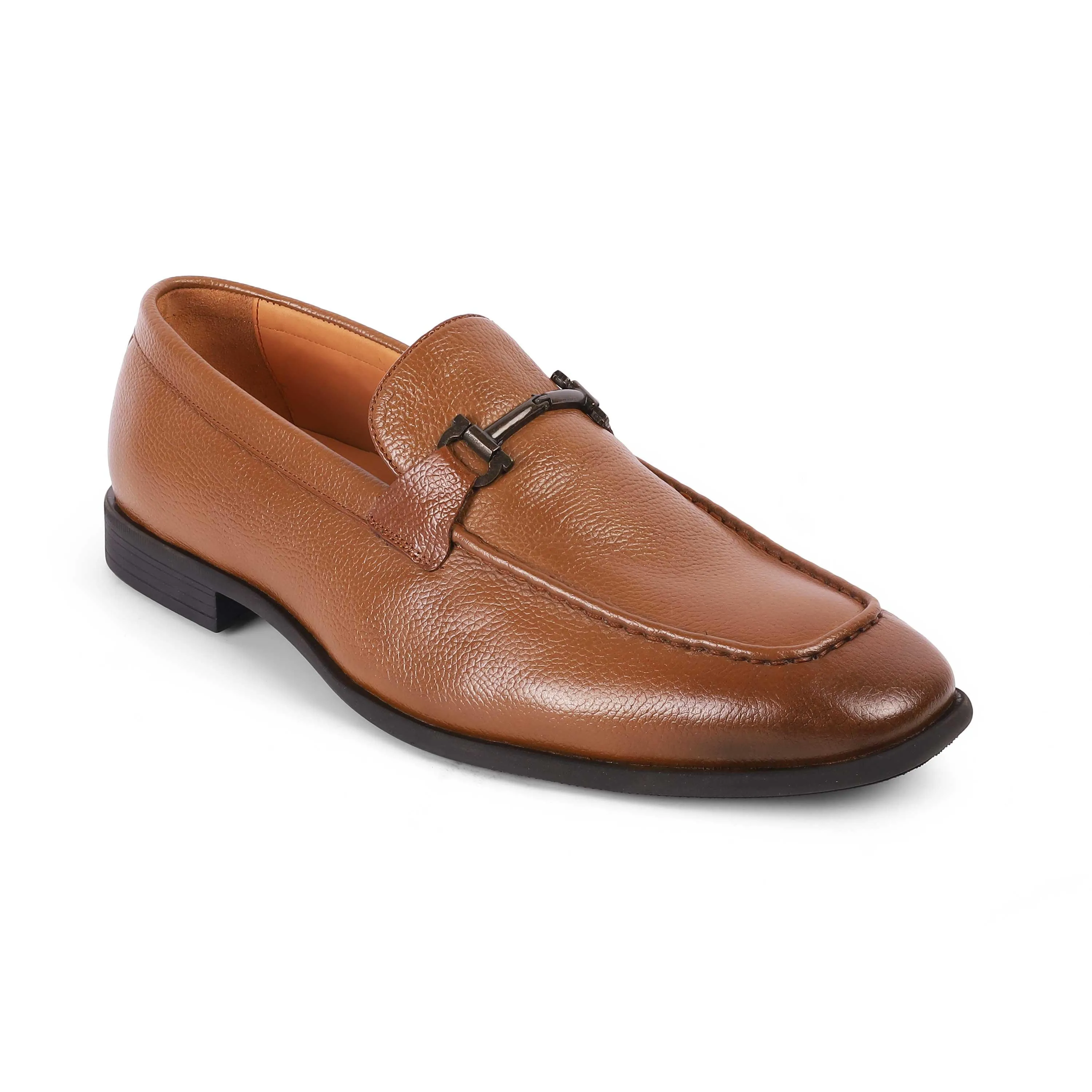 Tresmode Umac Tan Men's Leather Loafers