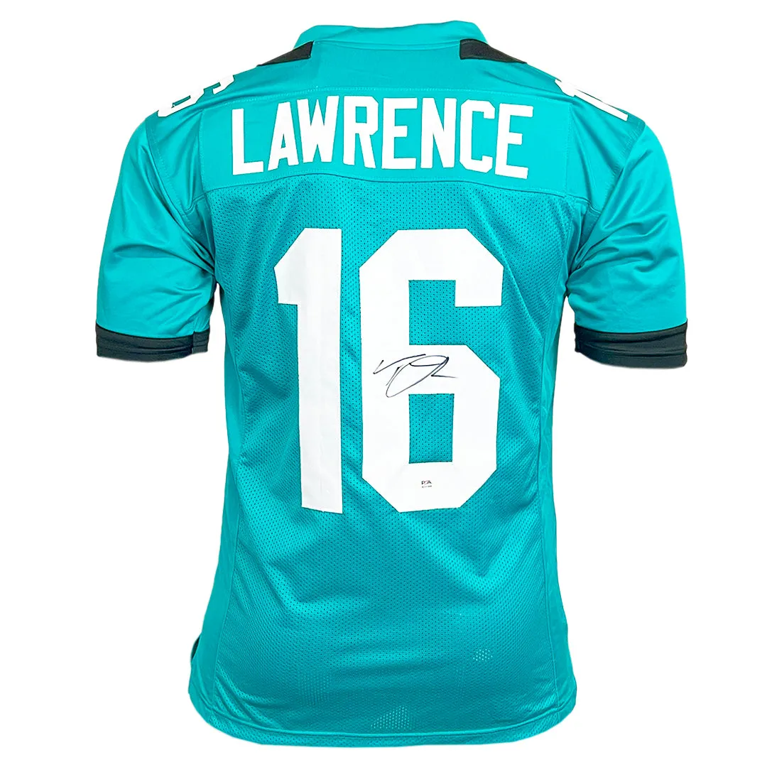 Trevor Lawrence Signed Jacksonville Football Jersey (PSA)