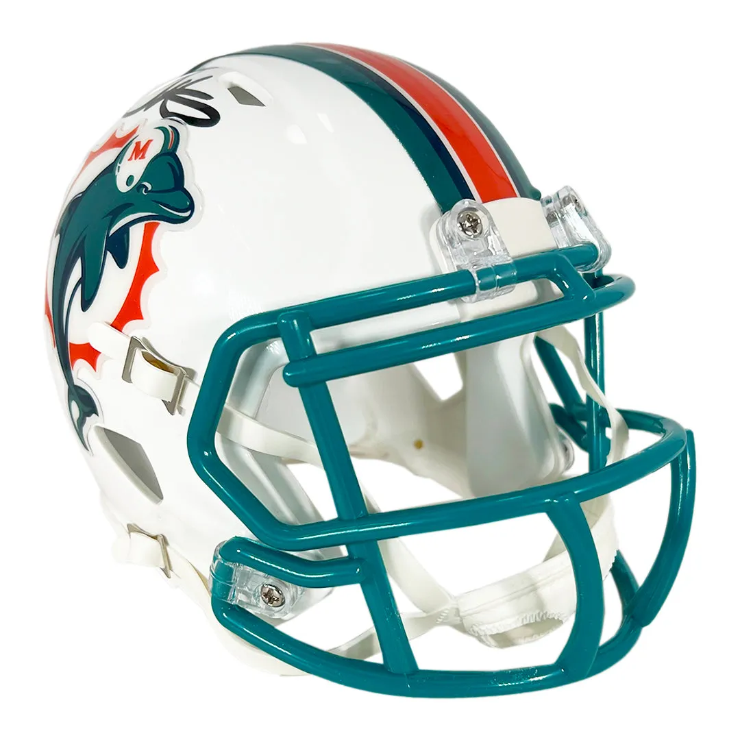 Tyreek Hill Signed Miami Dolphins Throwback 97-12 Speed Mini Football Helmet (Beckett)