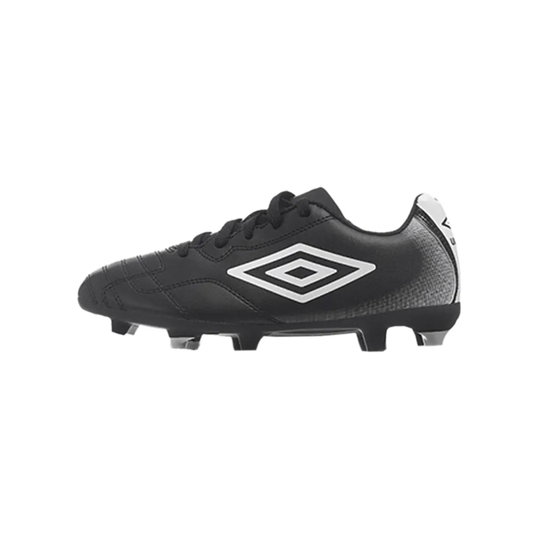 Umbro Classico Ix Fg Junior Football Studded Boots Black / White - 81714U-090