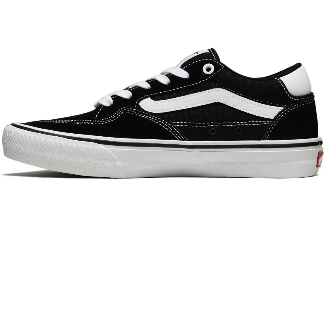 VANS ROWAN SHOE BLACK/WHITE