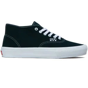 Vans Skate Authentic Mid Shoes - Dark Forest