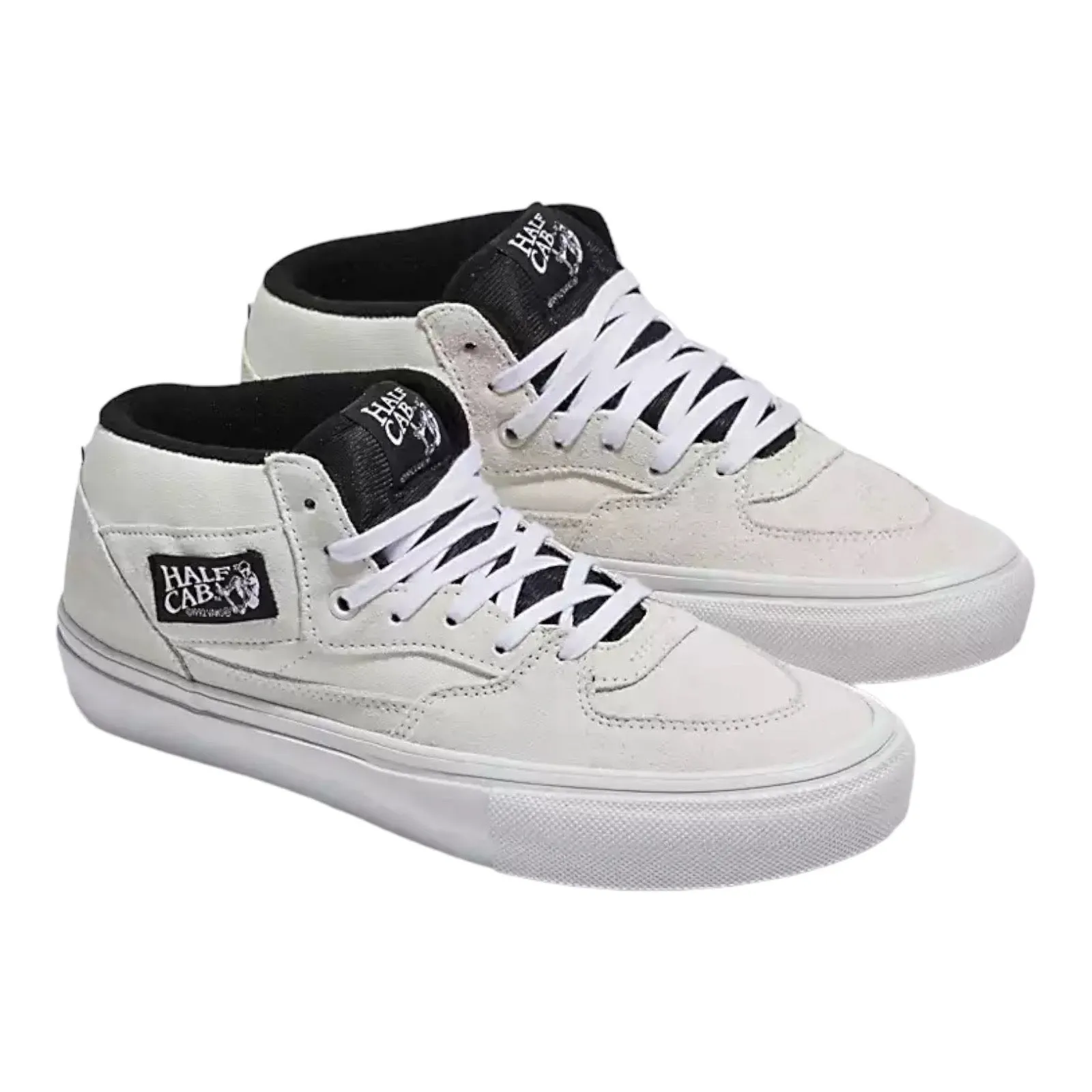 VANS SKATEBOARDING HALF CAB WHITE/BLACK